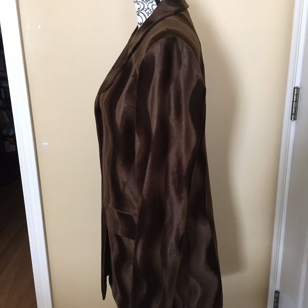 Soft R.Z.R Brown Coat Small - Picture 2 of 7